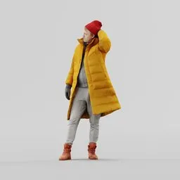 Guy in yellow jacket