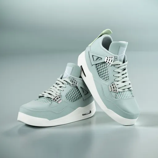 Nike Air Jordan 4 "Seafoam" Sneakers