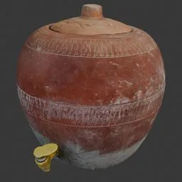 Earthenware Water Pot
