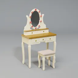 Vintage style dressing table