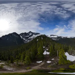 Canadian Mountain Landscape