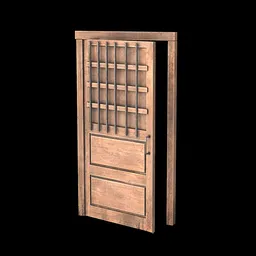 Wood door