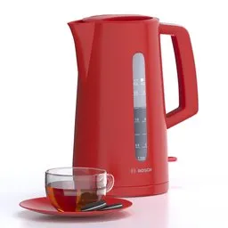 BOSCH Kettle 1.7 TWK3A034GB-Red