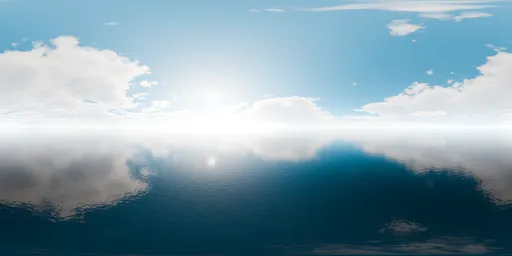 Blue Cloudy Sky