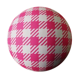 Procedural Pink Picnic Fabric