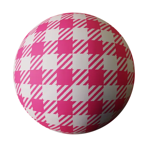 Procedural Pink Picnic Fabric