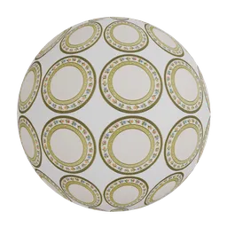 Green border plate texture