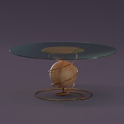 Curly Coffee Table