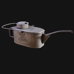 Vintage Railroad Engineer Oil Can