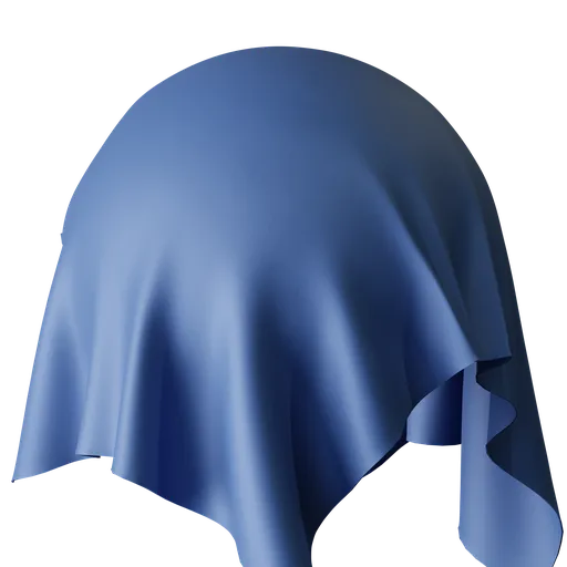 Plain Blue Flat