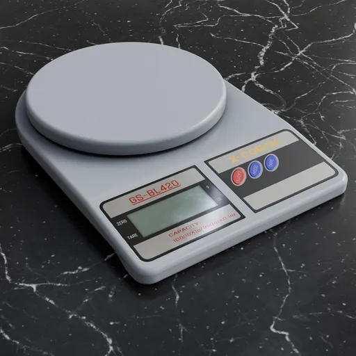 Generic Kitchen Scale | Kitchenware models | Blendkit