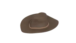 Low Poly Cowboy Hat