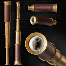 Vintage Brass Telescope (Collapsible)