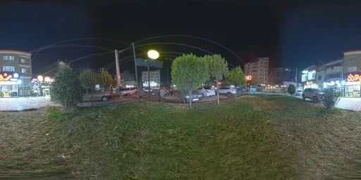 Night Park Decorative Lights HDRI