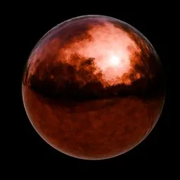 Shiny Structured Copper