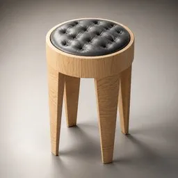 Modern Wooden Stool