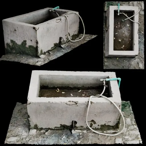 Concrete Water container
