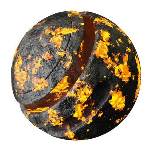Pitted Volcanic Lava Rock