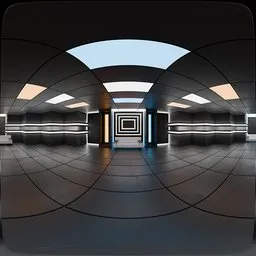 Studio Cold Warm Light - HDRi