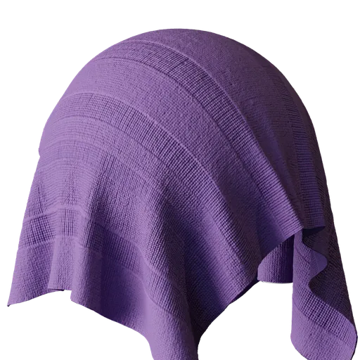 Violet Terrycloth