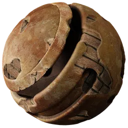 Plaster Brick Terracotta