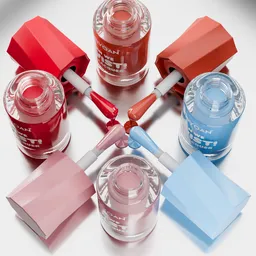 Nail enamel creative product mockup