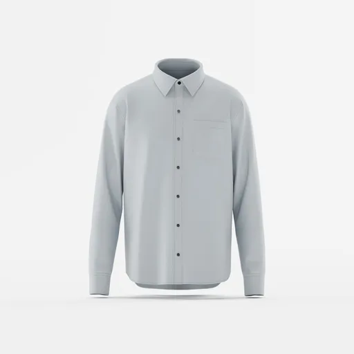 Relaxed Fit Overshirt Shirt Design