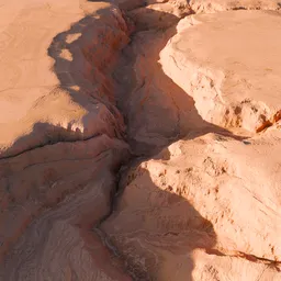 Eroded Canyon Terrain