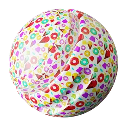 Colorful Candy Wrapping Paper