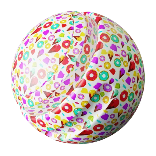 Colorful Candy Wrapping Paper