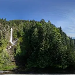 Waterfall Rainbow Sunny