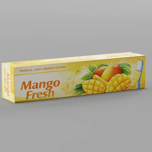 Mango Fresh Toothpaste Box
