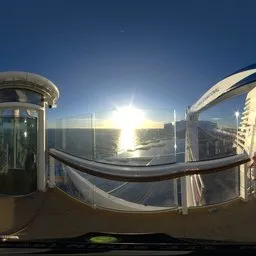 Cruise Ship Sunset