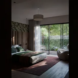 Nature bedroom
