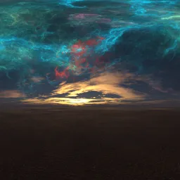Sci-fi Alien Planet Sky