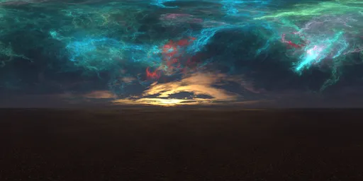 Sci-fi Alien Planet Sky