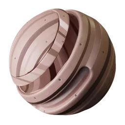Pink Corrugated Metal Sheet