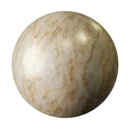 High-resolution marble stone PBR texture for 3D modeling in Blender, seamless material for realistic rendering.