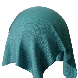 Blue Fabric Polyester