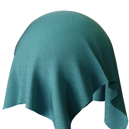 Blue Fabric Polyester