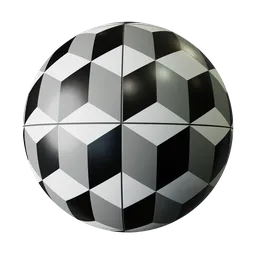 Cubes Decorative Tiling