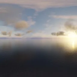 Calm Ocean Sunset