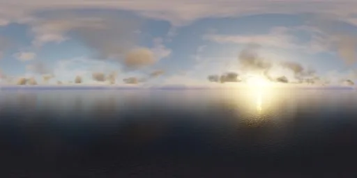Calm Ocean Sunset