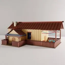 Wooden house