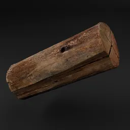Wooden log
