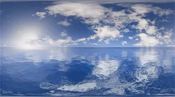 Clear Ocean Blue Sky