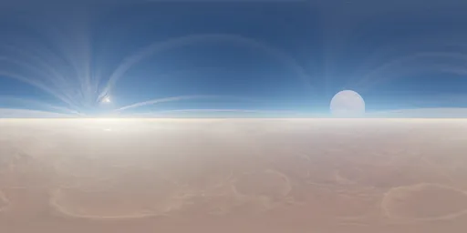 Sci-fi Alien Planet Aerial