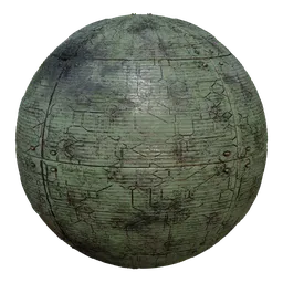 Distressed Weathered Cyber Hull