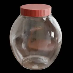 Glass jar