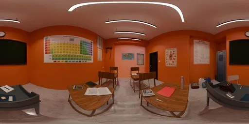 Interior Classroom HDRI